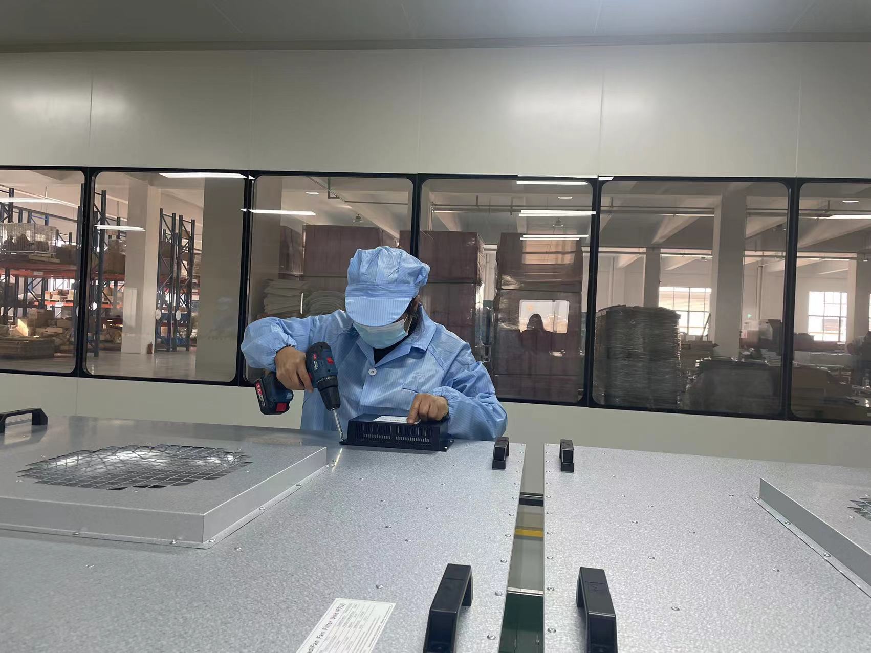 FFU在锂电池洁净室的应用