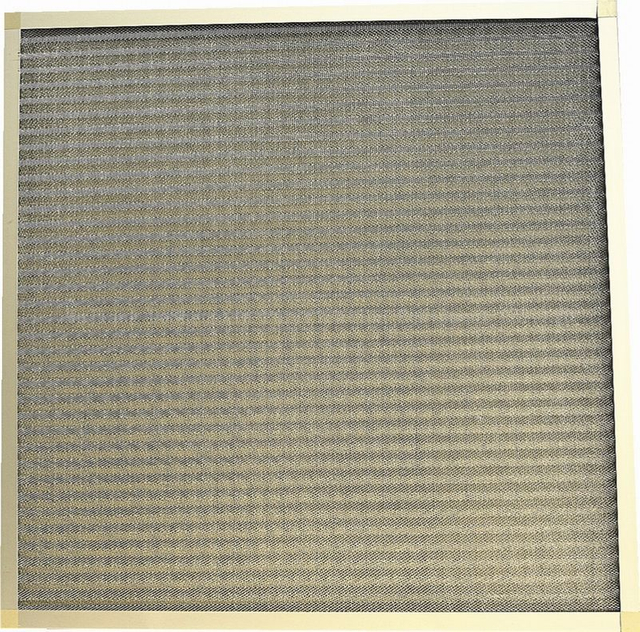 效率前面板金属网格滤波器